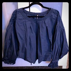 Free People Baggy Blouse
